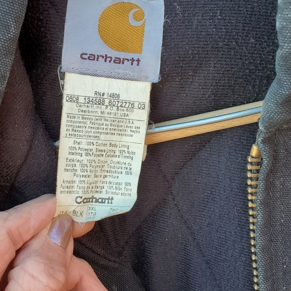 Carhart Hooded Jacket Coat - Picture 4 of 5